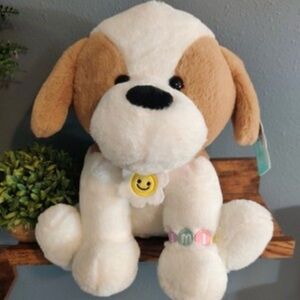PlayRight Hug Me Puppy Plush Dog Stuffed Animal - 11”